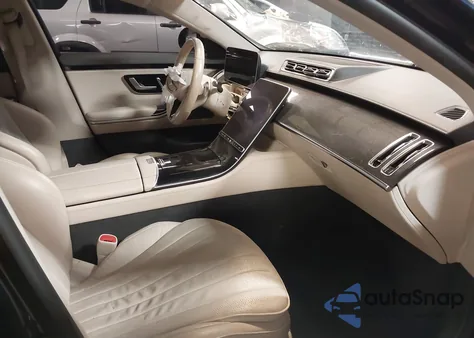 2022 Mercedes-Benz S 580 4Matic из США, поврежденный, VIN W1K6G7GB7NA155304